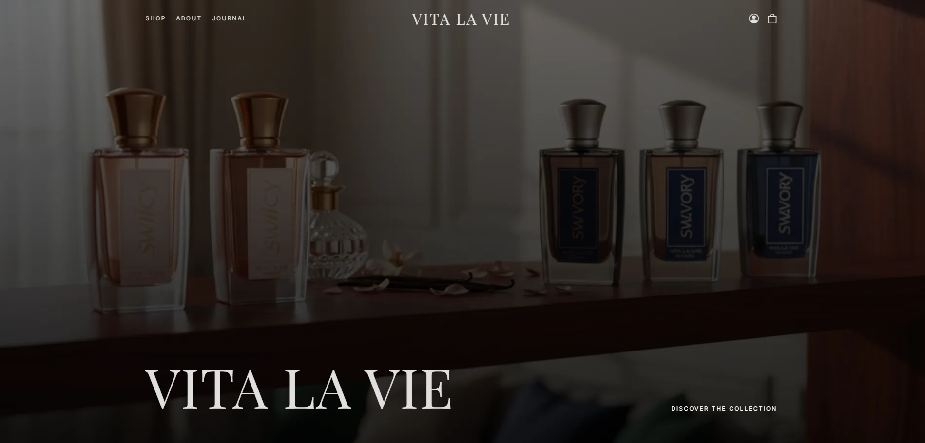 Vita La Vie website